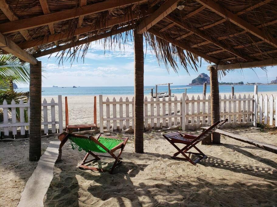 Casa A Pie De Playa Isla De La Piedra Appartement Mazatlán Buitenkant foto